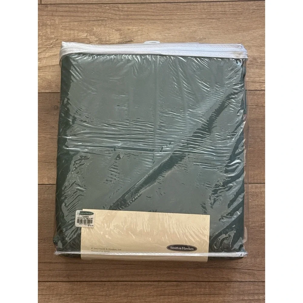 NEW Smith & Hawken Green Round Dining Set Cover 92